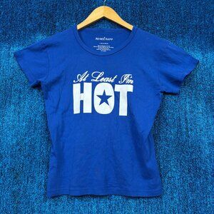 Renee Rapp At Least Im Hot Tour Blue Crop Top Size Extra Large
